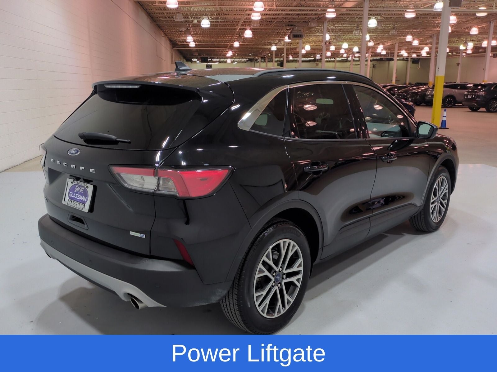 2020 Ford Escape — rear three-quarter view