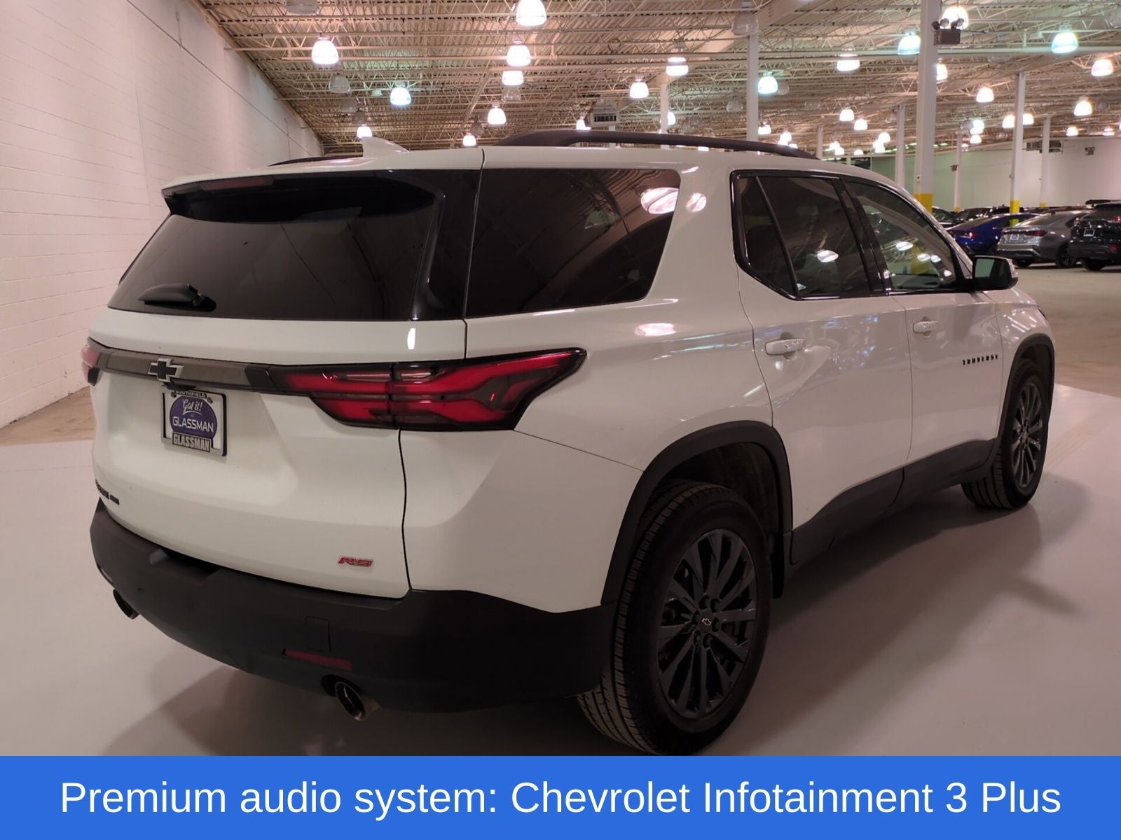 2023 Chevrolet Traverse — rear three-quarter view