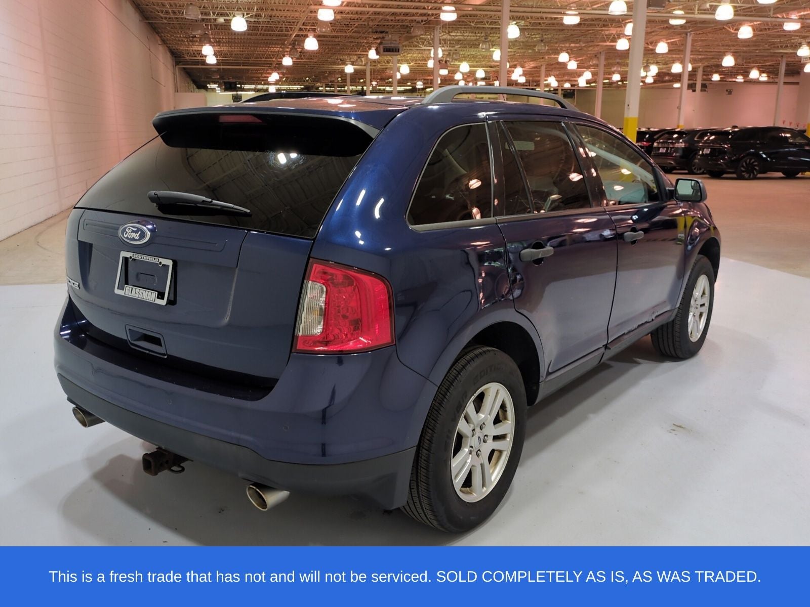 2012 Ford Edge — rear three-quarter view