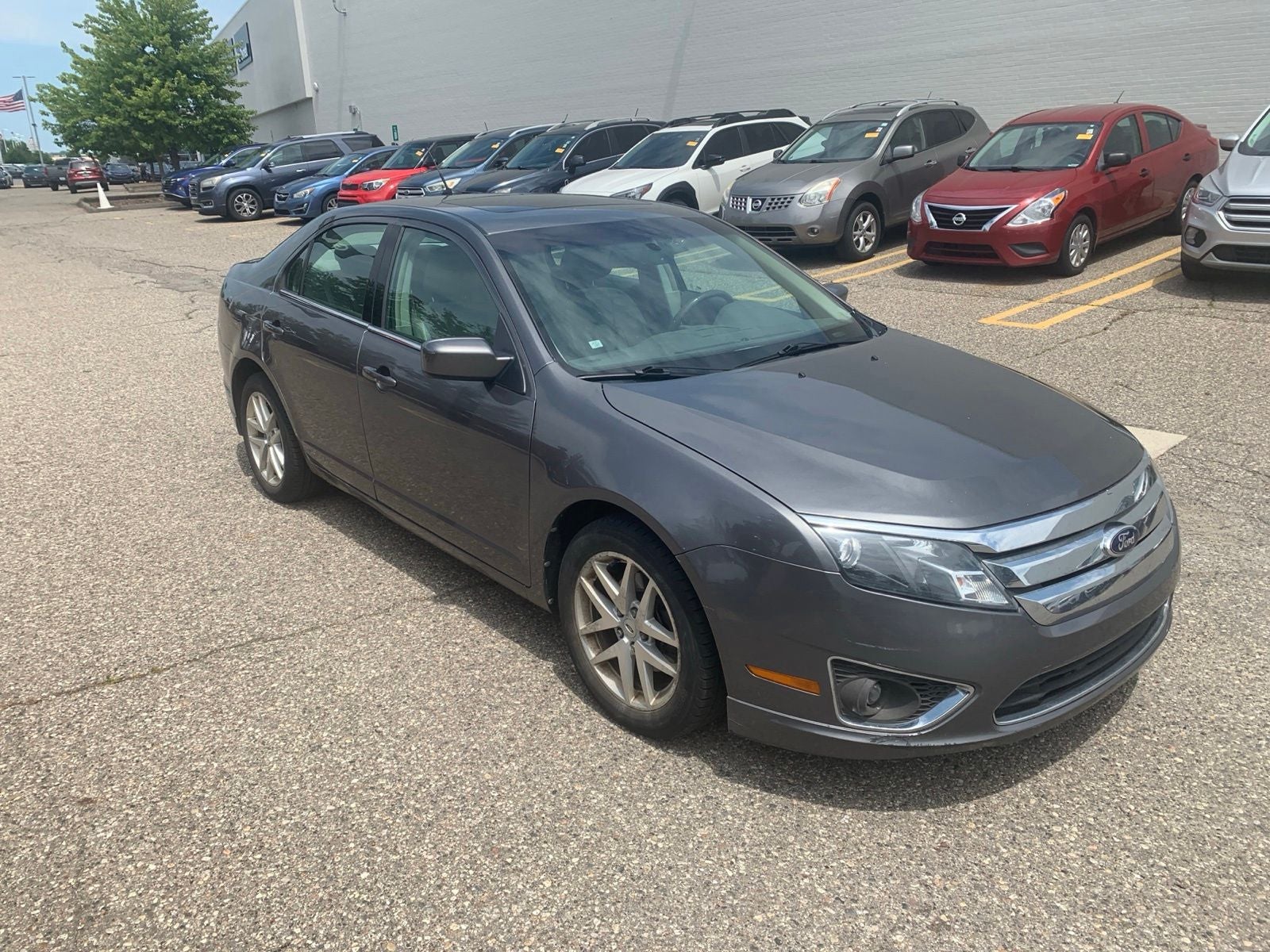 2010 Ford Fusion — side profile view