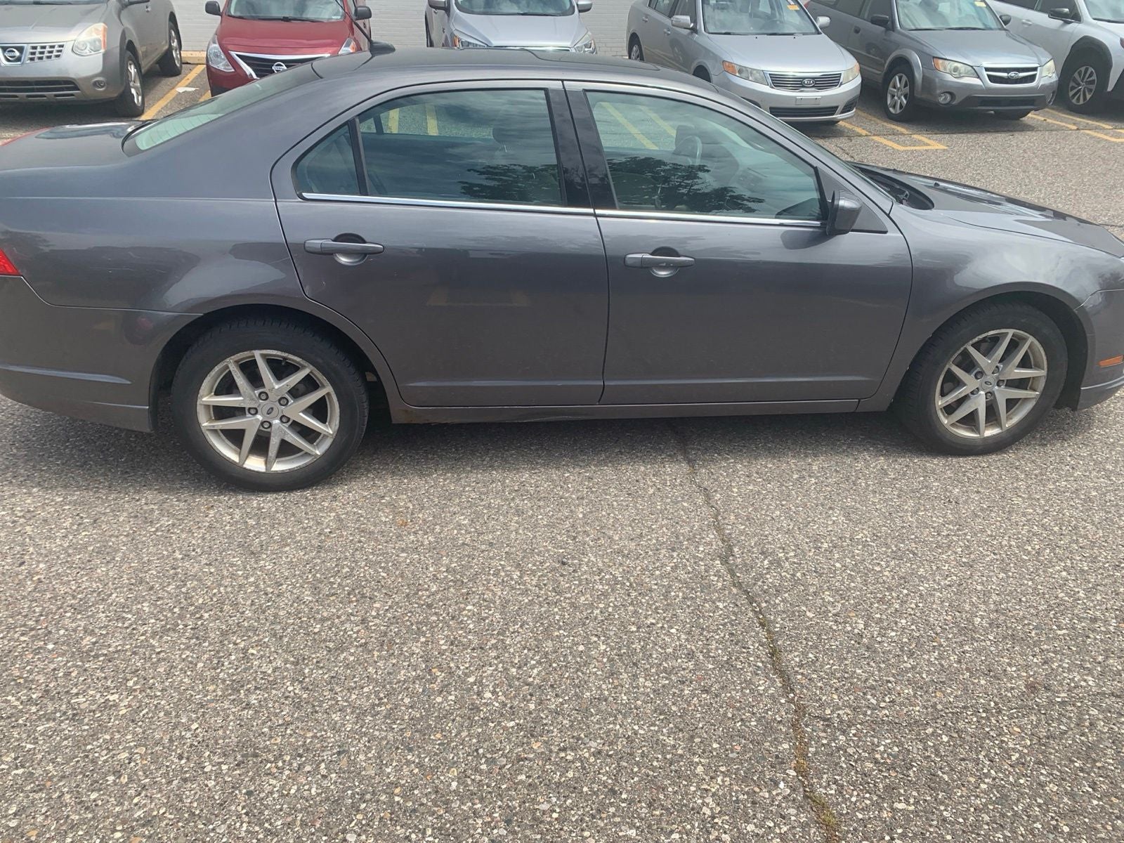 2010 Ford Fusion — rear three-quarter view