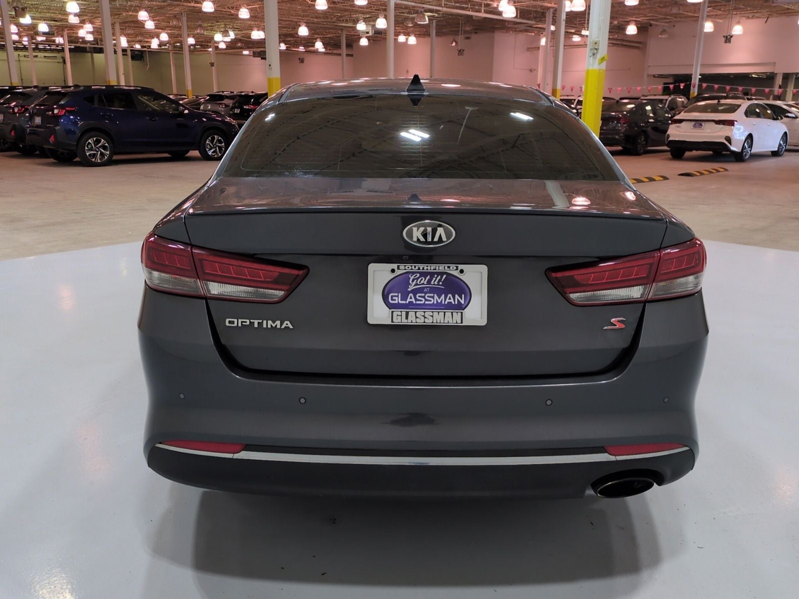 2018 Kia Optima — interior view