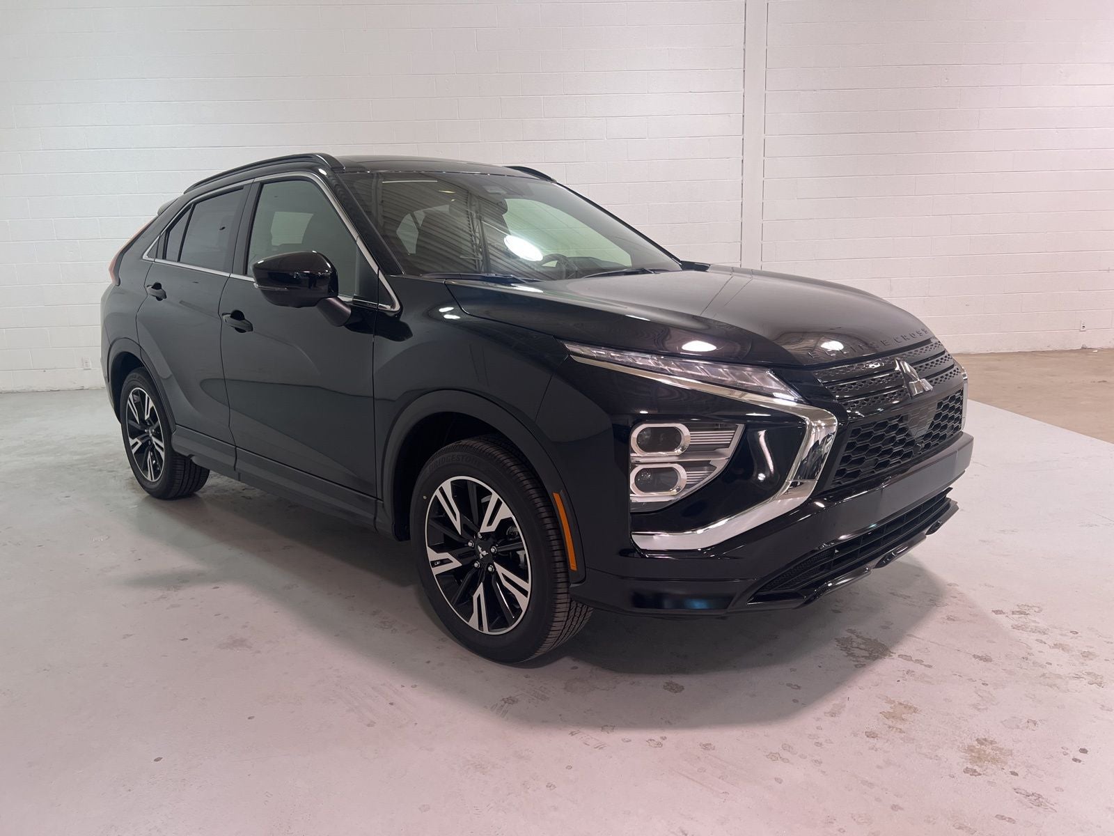 2026 Mitsubishi Eclipse Cross Black Edition in Labrador Black Pearl — front three-quarter view