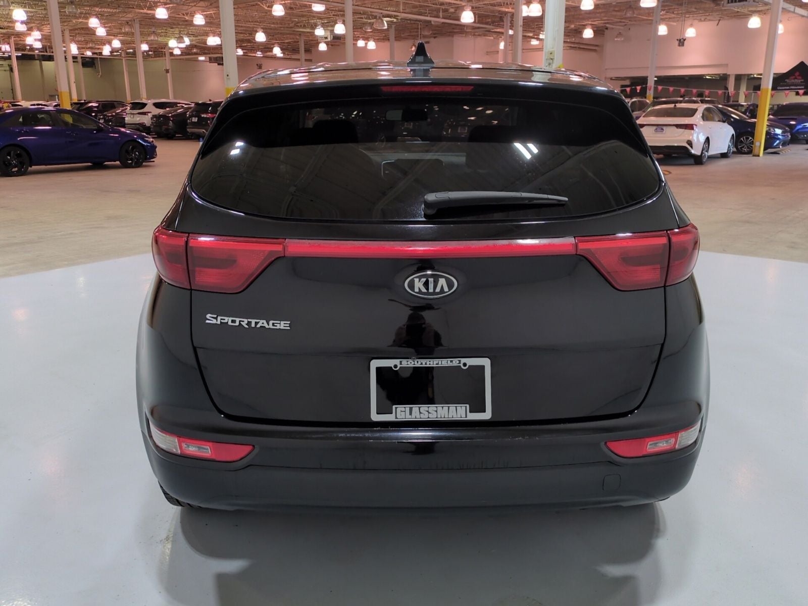 2018 Kia Sportage — interior view